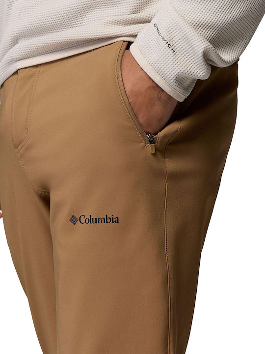 Columbia Hike Men's Long Hiking Pants Brown