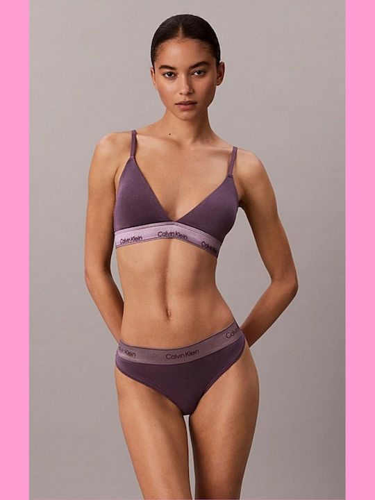 Calvin Klein Icon Baumwolle Modal Triangle Bralette Bralette Calvin Klein Icon Baumwolle Modal Triangle Bralette Bralette
