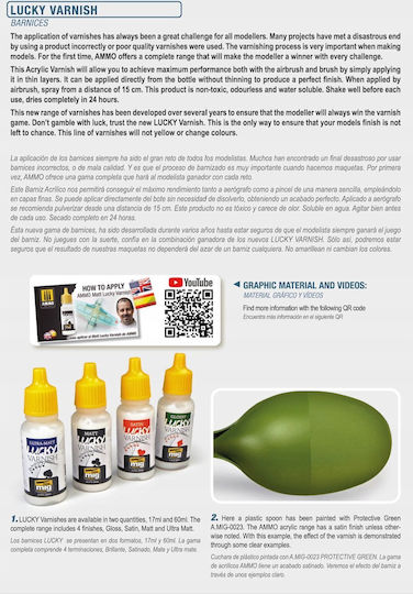 Vallejo Ammo Glücks-Verglasung Ultra-matt 17 Ml