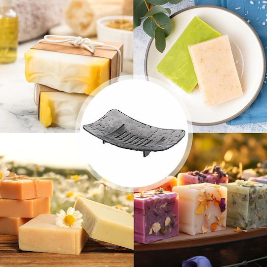 Tavă De Săpun Din Plastic Gri 6426485532647