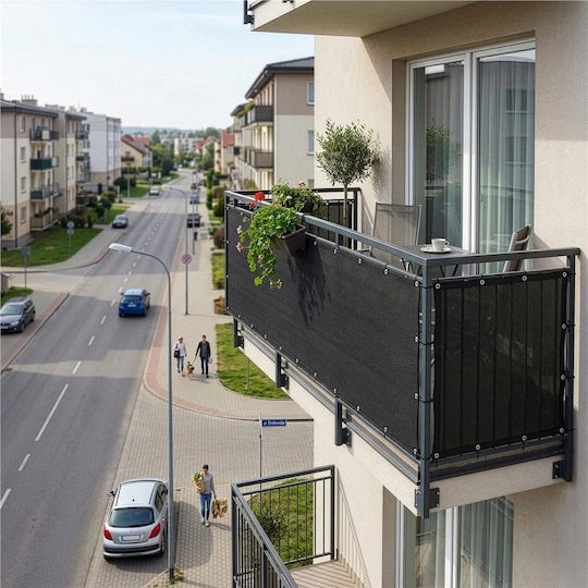 Plasă / Pânză De Umbrire Gri 1x7m 180gr/m²