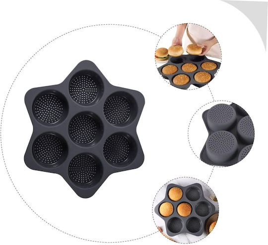 Bakeware Tin For Cupcakes/Muffins Made Of Silicone 7x7cm