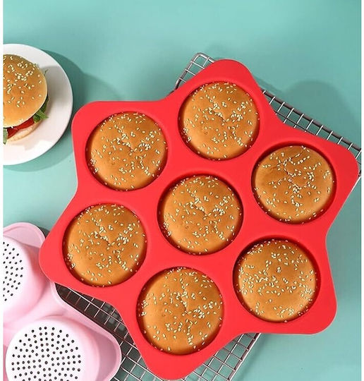 Bakeware Tin For Cupcakes/Muffins Made Of Silicone 7x7cm