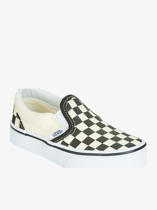 Vans Slip On Adidași Copii Albi Vans Slip On Adidași Copii Albi
