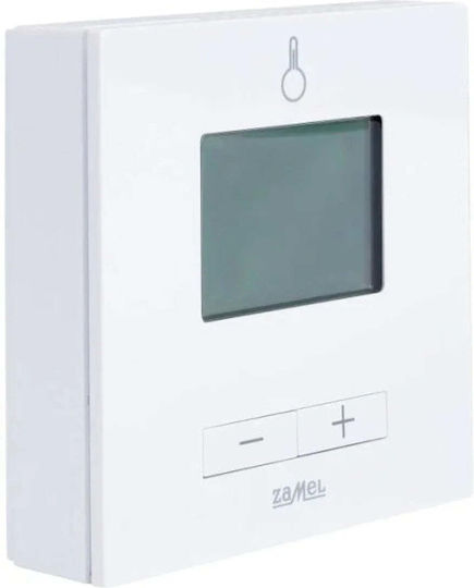 Zamel Lts-21 Digital In die Wand eingelassener Thermostat für den Raum