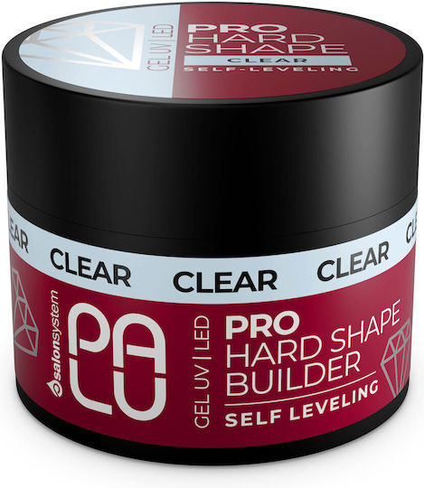 Palu Pro Hard Shape Builder Gel Νυχιών Clear 45gr