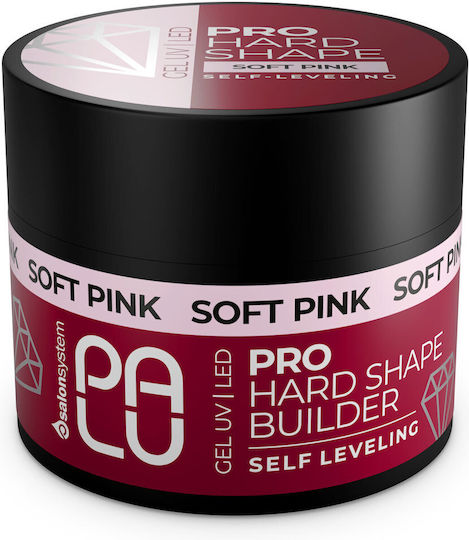 Palu Pro Hard Shape Constructor Gel Unghii Roz Deschis 45gr