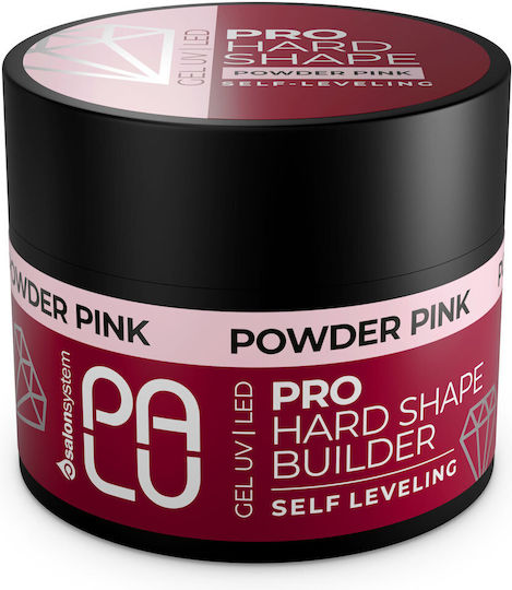 Palu Pro Hard Shape Constructor Gel Unghii Pudră Roz 45gr