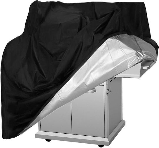 Husă Pentru Grătar Neagră Din Oxford Poliester Cu Protecție UV 80x66x100cm