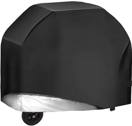 Husă Pentru Grătar Neagră Din Oxford Poliester Cu Protecție UV 80x66x100cm