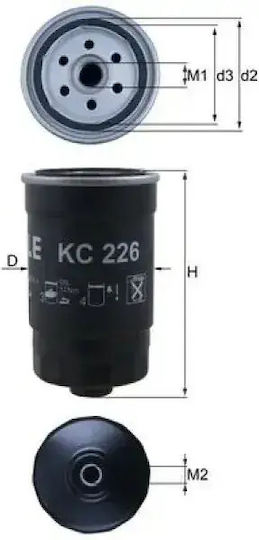 Filtru Original De Benzină Mahle Kc 226