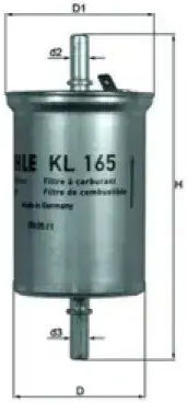 Filtru Original De Benzină Mahle Kl 165