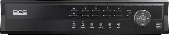 BCS BCS-U-NVR1606-A-4K-16P Înregistrator NVR cu 16 Canale și Rezoluție 4K
