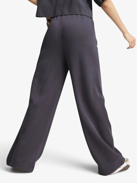 Classics Relaxed Hohe Taille Damen Jogginghosen Grau