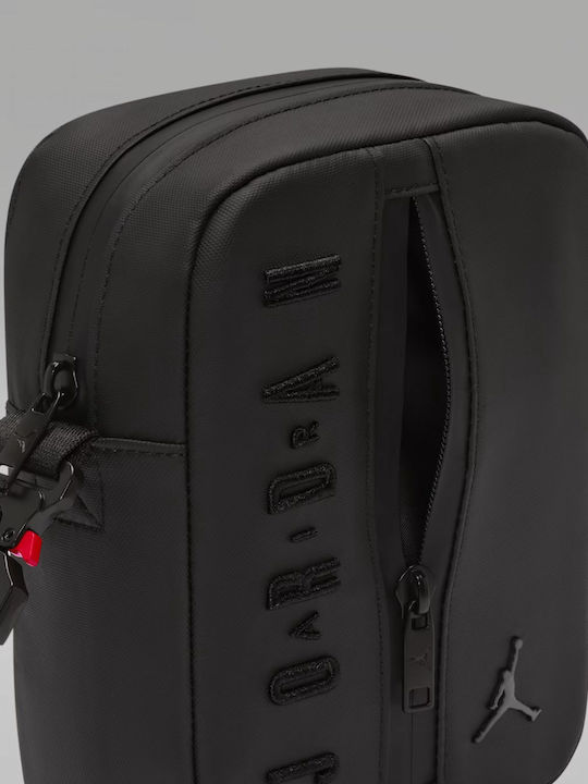 Jordan Geantă de umăr / crossbody pentru bărbați Neagră