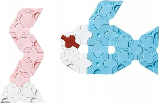 Blokq Educational Building Blocks Mini Sky Blue Construction Set Girls Blue