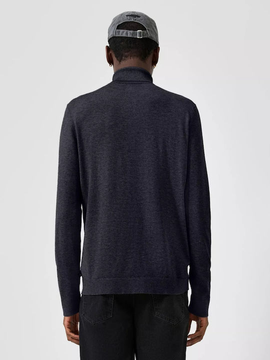 Herrenblusen Navy Blau Pullover