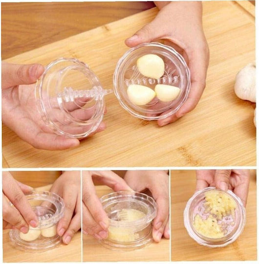 Presă de usturoi din plastic 7.5cm