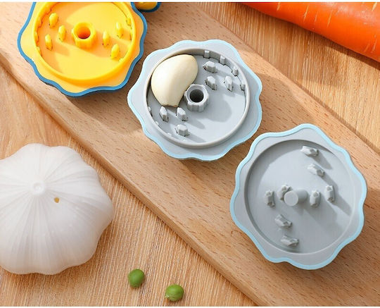 Presă de usturoi manuală din plastic 7x7.5cm
