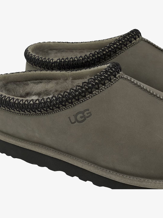 Tasman Herren Hausschuhe Grau