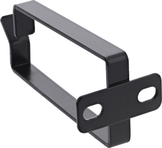 InLine Метален държач за организиране на кабели 40x80mm Черен