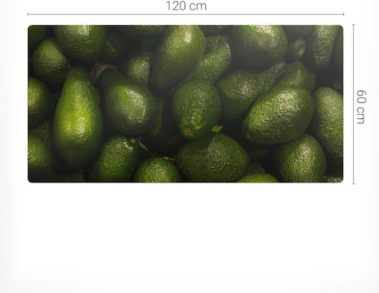Perna Modernă Antiderapantă Pentru Echipament TV Stivă Avocado 120x60 Cm