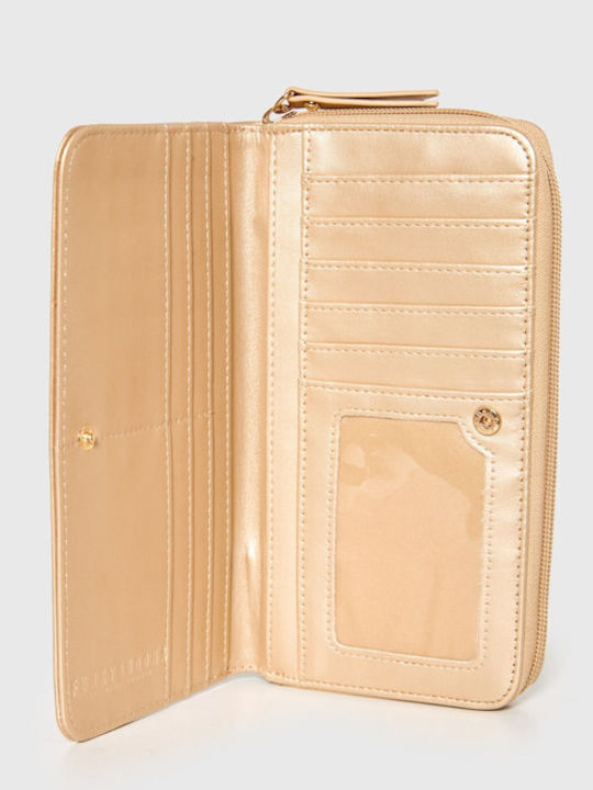 Damenbrieftasche Gold