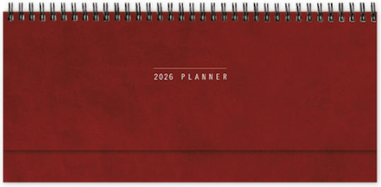 adBook Εβδομαδιαίο Planner 2027 Σπιράλ 13.5x30.5εκ.