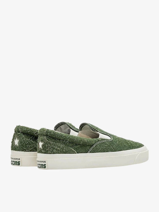 Πάνινα Ανδρικά Slip-On Πράσινα