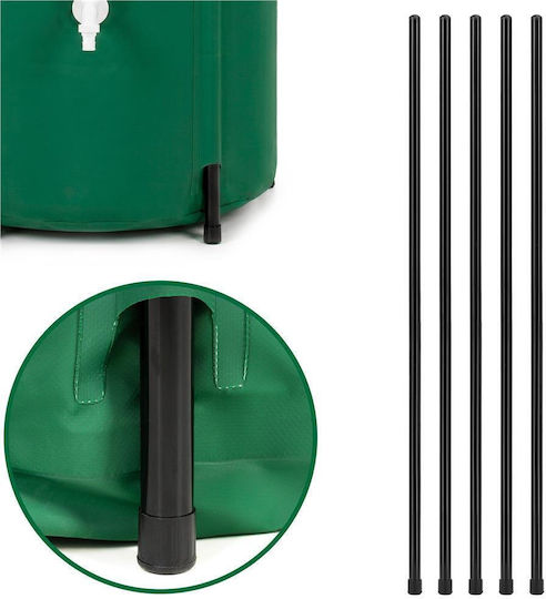 Rezervor de Apă Din Țesătură Cilindric Vertical 100lt Verde