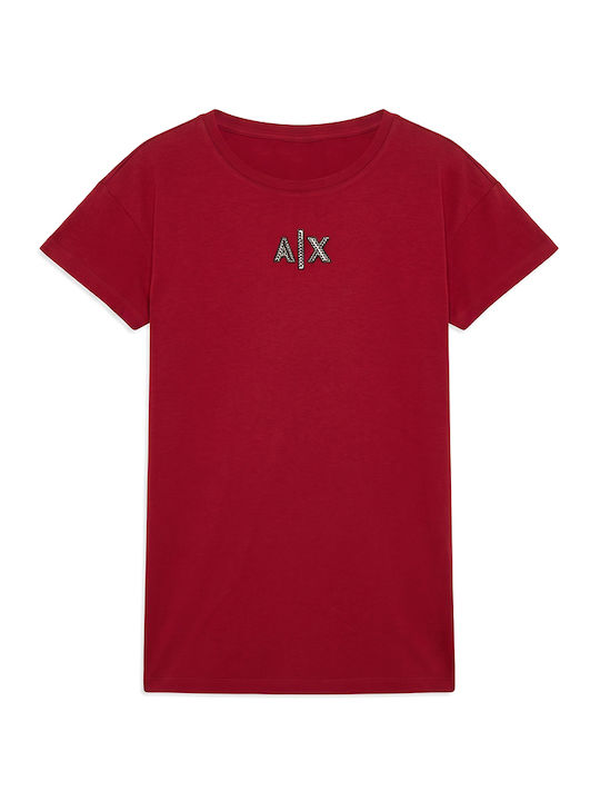 Women's T-shirt Silver-Red-Black