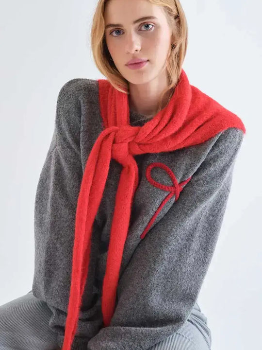 Women's Long Sleeve Sweater Grey