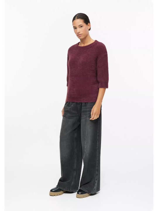 Women's Burgundy Sweater