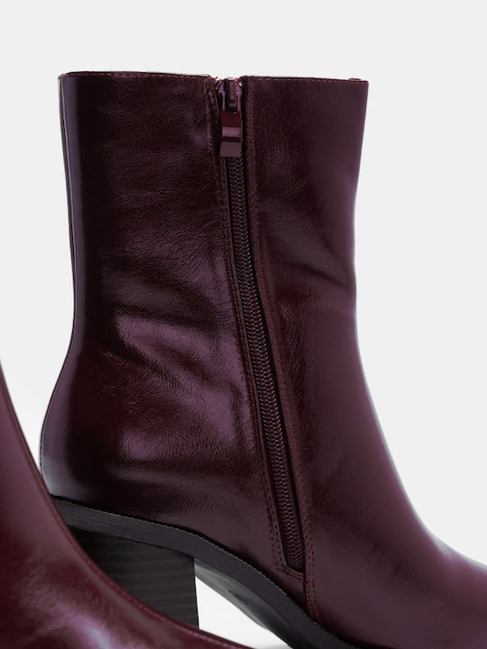 Women's Ankle Boots Burgundy