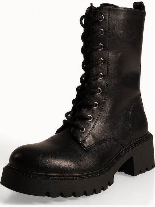 Stiefeletten Damen Schwarz