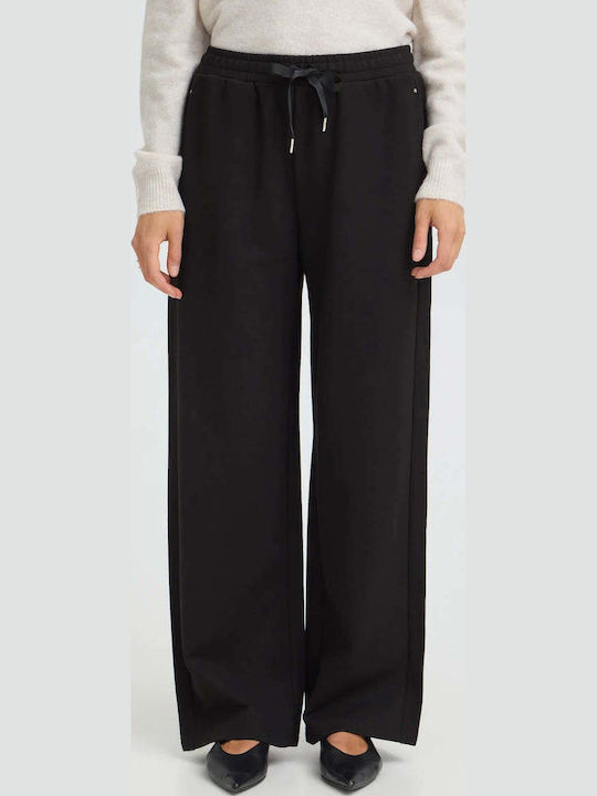 Women's Pantaloons in Loose Fit Black