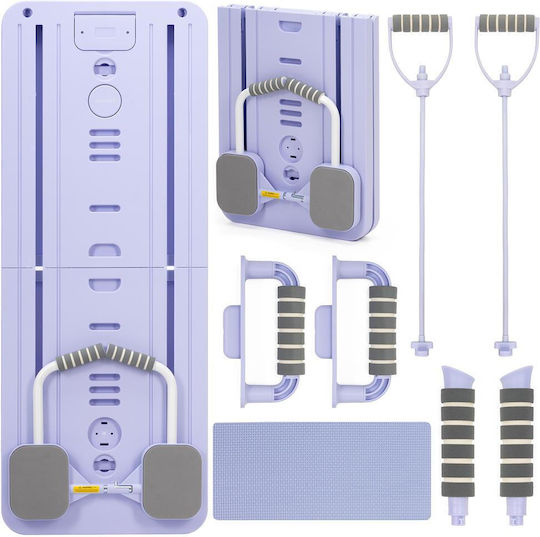 Saltea pliabilă Pilates violet (106x41x3cm)
