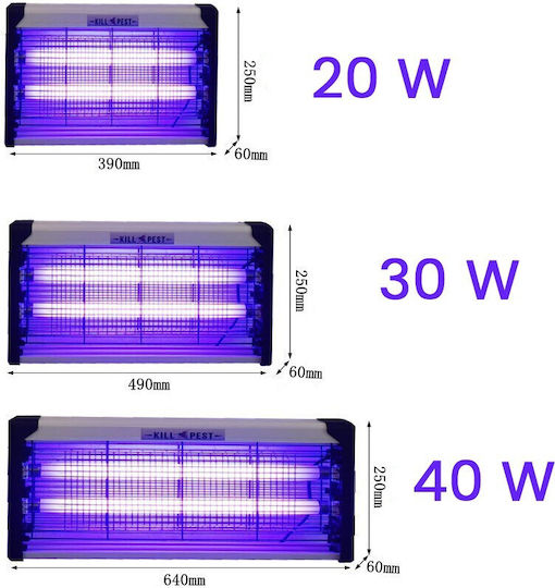 Aparat Electric Anti-Insecte 30W