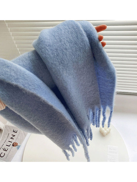 Women's Light Blue Scarf