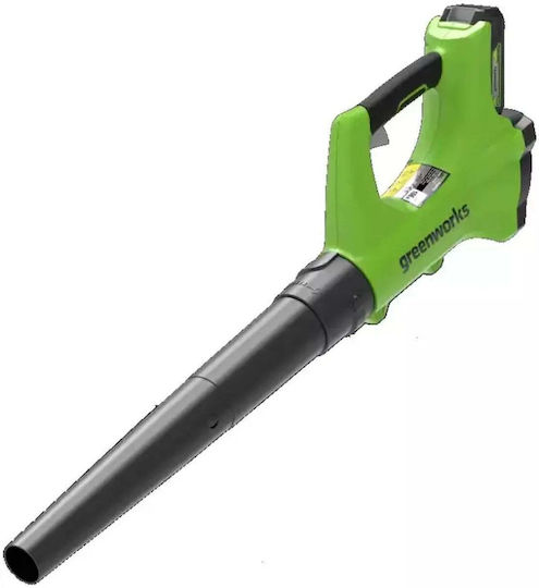 Greenworks Handheld Battery Leaf Blower / Vacuum 24V Solo with Maximum Air Speed 161km/h