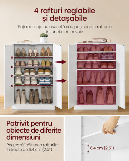 Pantofar din lemn 60x37x90.5cm