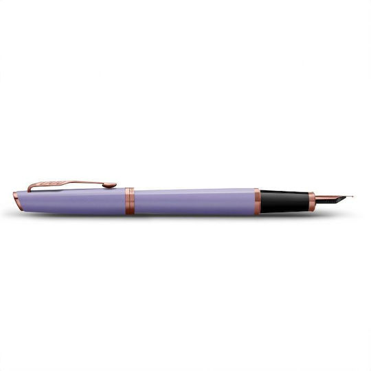 Parker Pgt Fpen Pană de Scris Fine Argintiu cu Cerneală Albastră