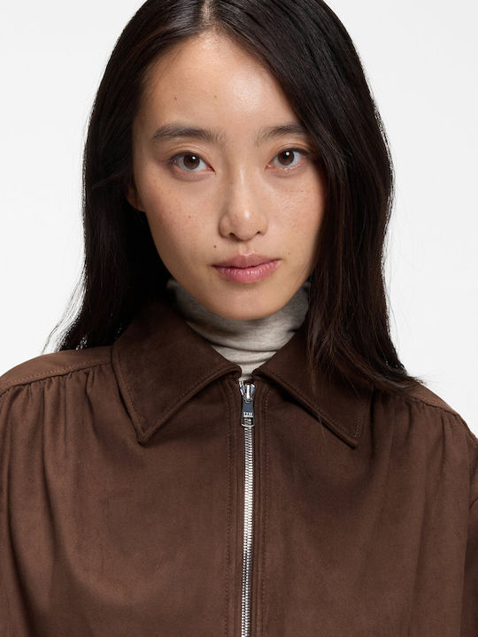 Women's Brown Winter Jacket