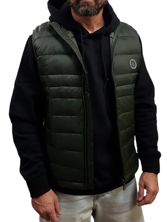 Jack & Jones Елек Без ръкави Яке Каки
