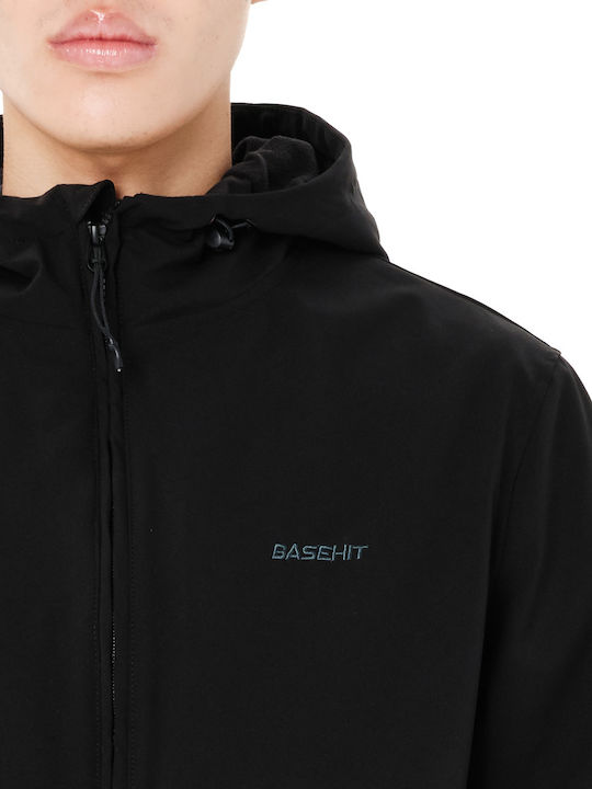 Μπουφάν Bomber Αδιάβροχο Black