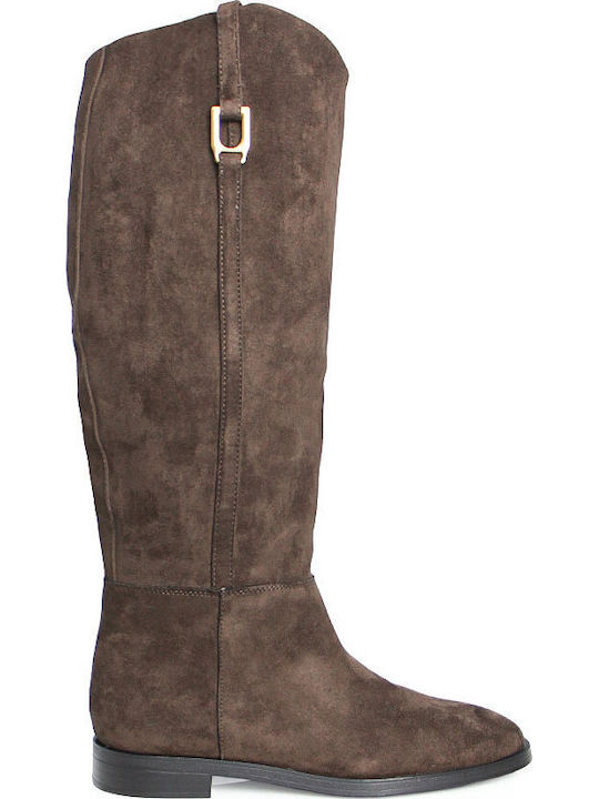 Damenstiefel Braun Cowboy