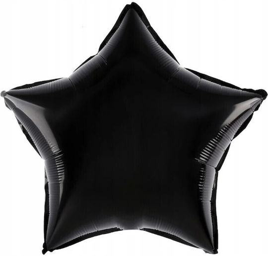 Luftballon Stern Folie Schwarzes 40cm