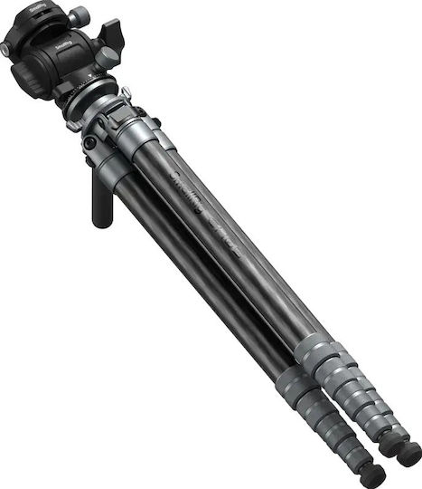 SmallRig 6599 Trepied video ultra-ușor de călătorie din fibră de carbon