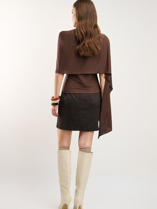 Mini Skirt Beige