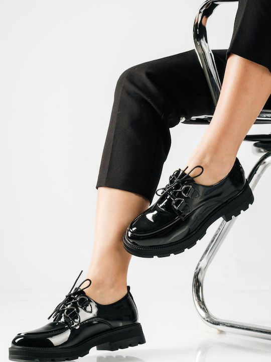 Дамски Loafers в Черен Цвят